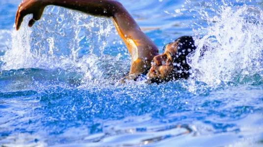 swimming